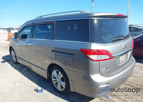 2012 Nissan Quest Le from USA, damaged, VIN JN8AE2KP7C9032248